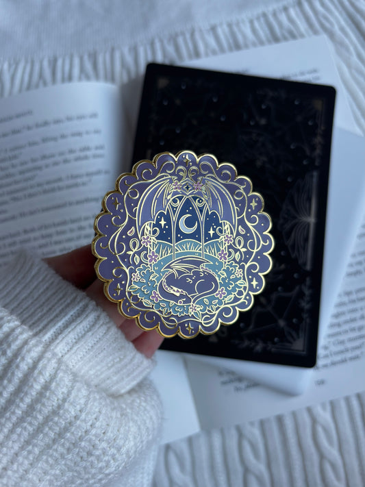 Dark Fantasy Dragon E-Reader Grip