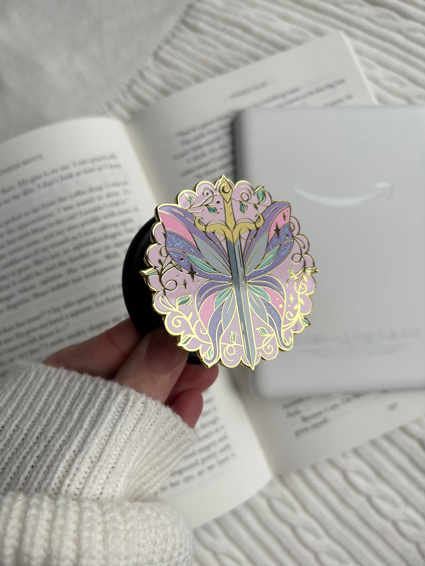 Oopsie Damaged Fairy Sword E-Reader Grip