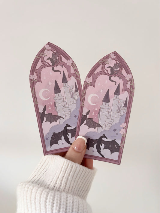 Fantasy Dragon Matte Vinyl Sticker