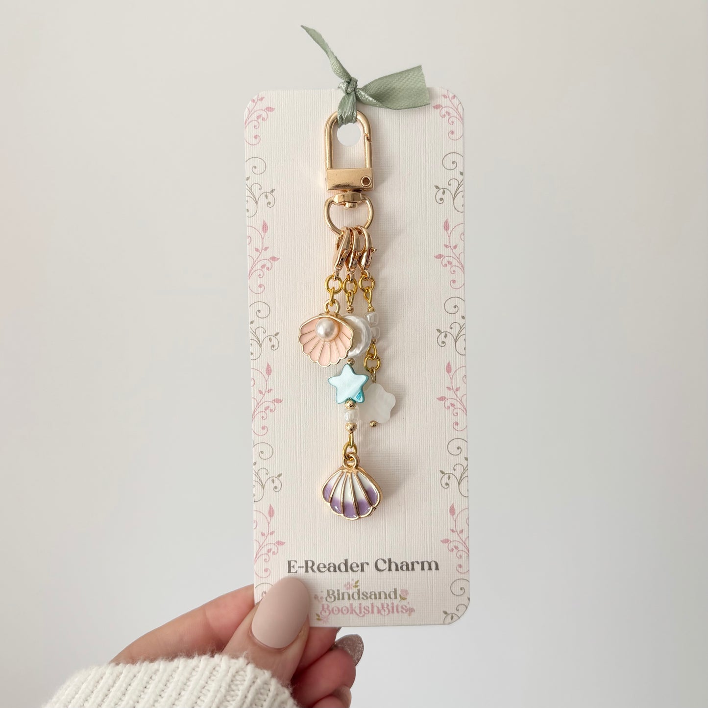 Mermaid E-Reader Charm