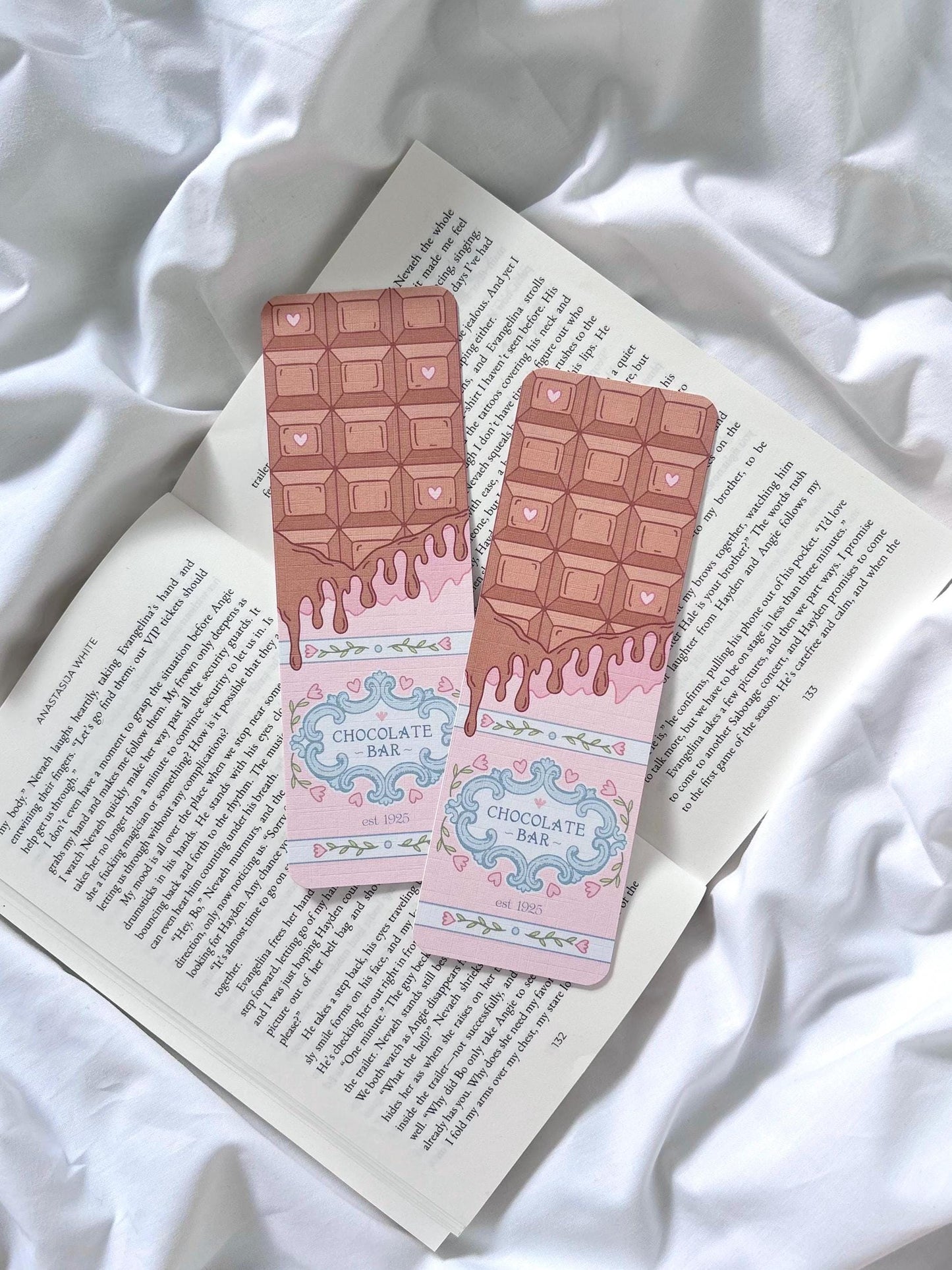 Vintage Chocolate Bar Bookmark