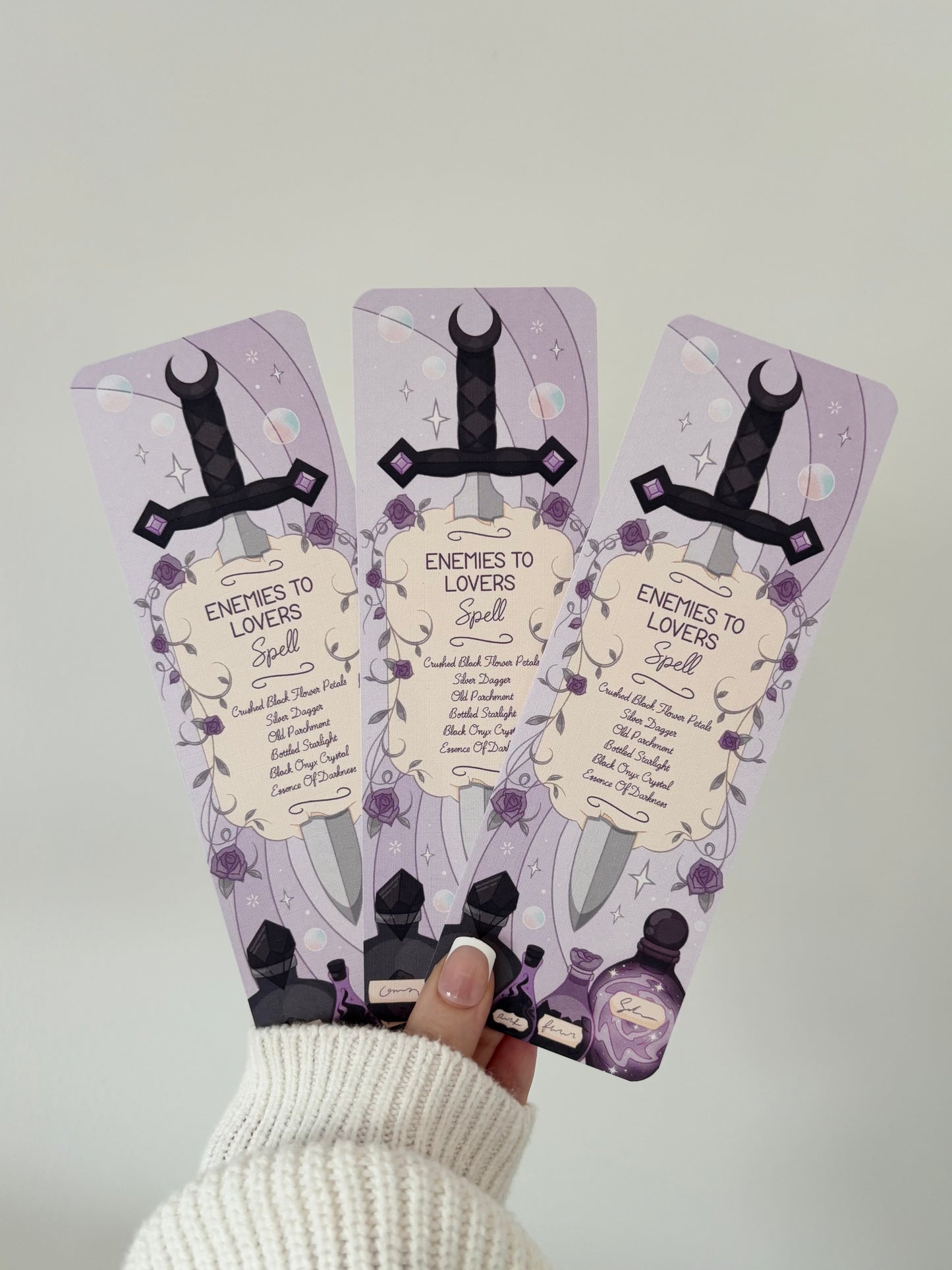 Enemies To Lovers Spell Bookmark