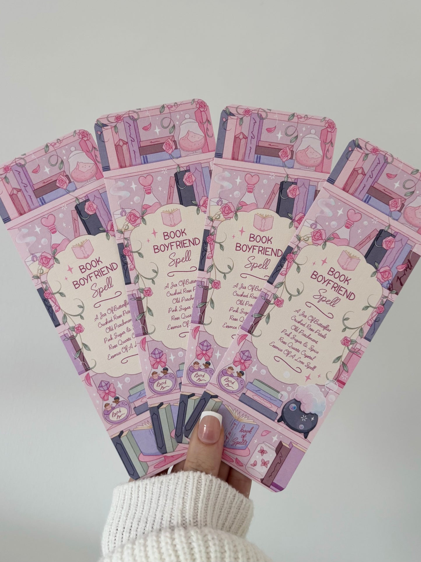 Book Boyfriend Spell Bookmark