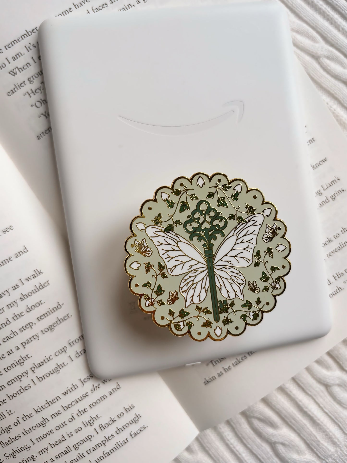 Fairy Garden E-Reader Grip