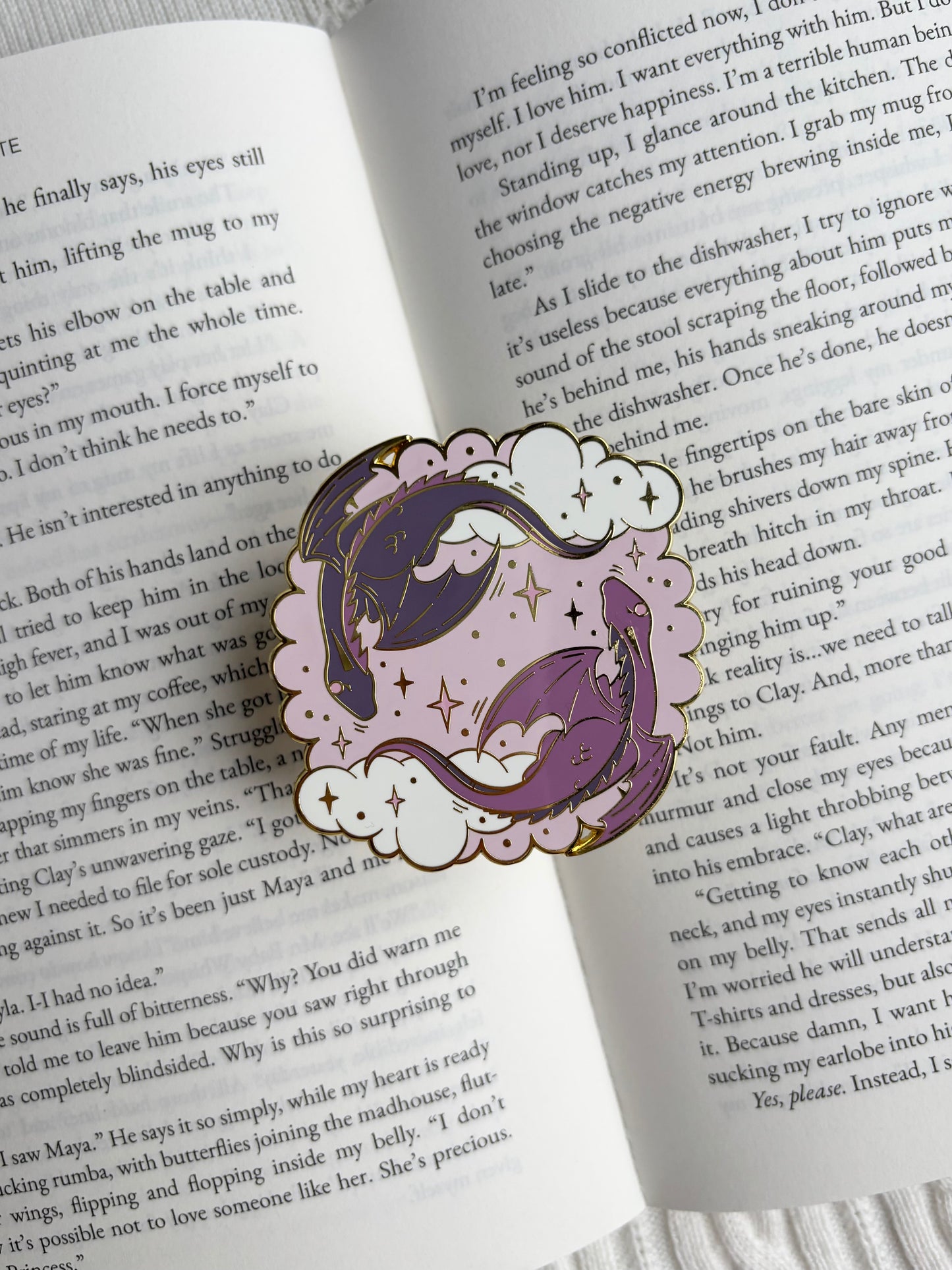 Purple Dragon E-Reader Kindle Grip