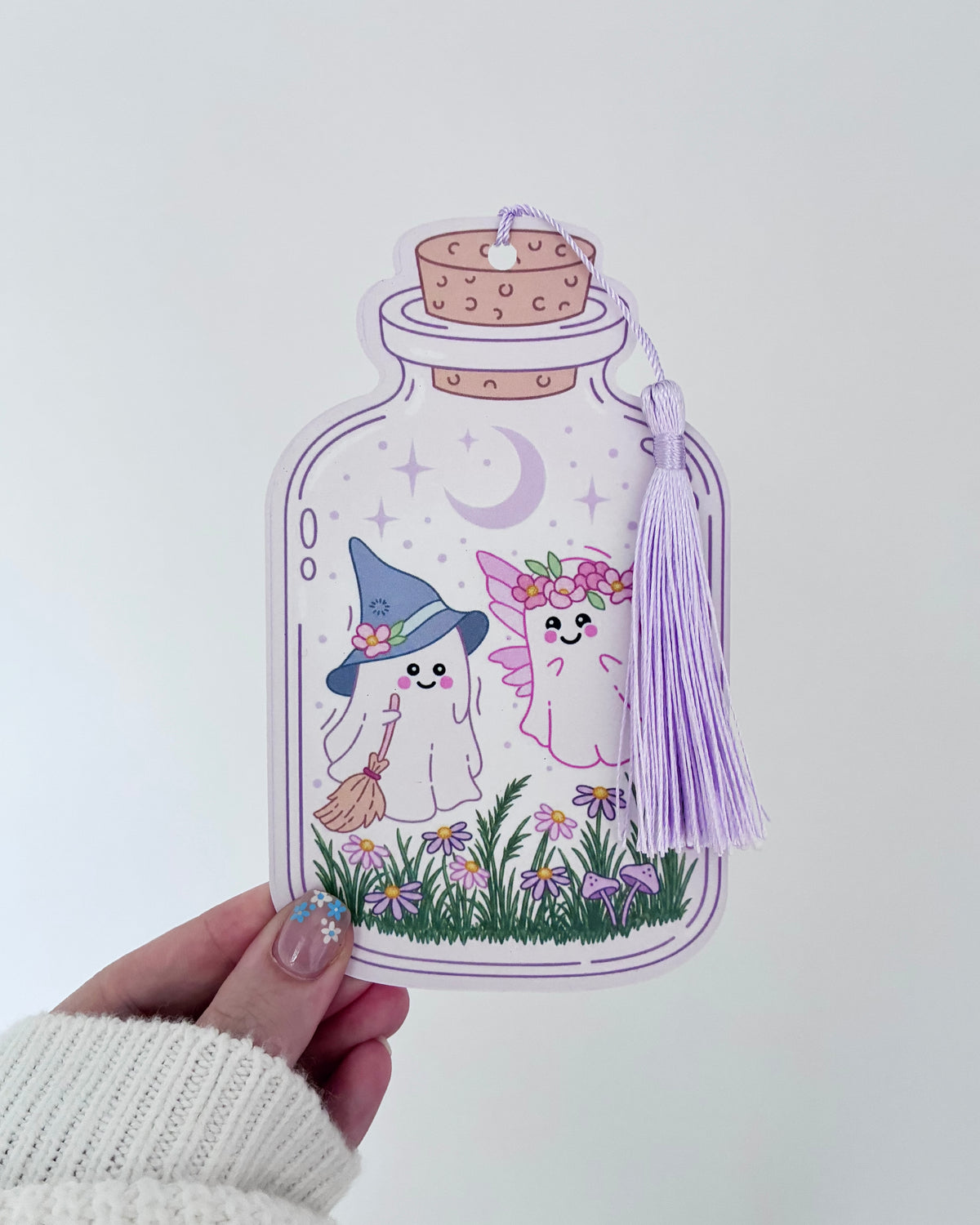 Cute Fairy Ghost Bookmark