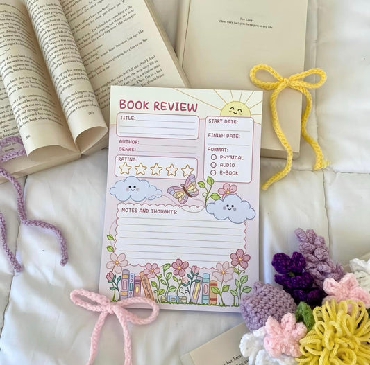 Book Review Notepad