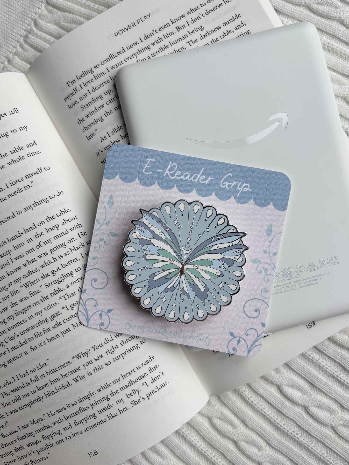 Snow Fairy E-Reader Kindle Grip