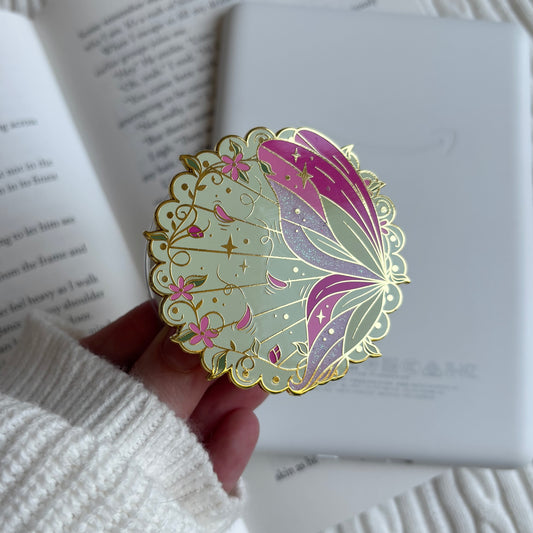 Flower Fairy Wing E-Reader Grip
