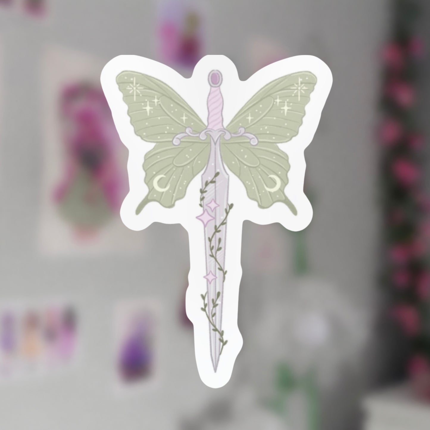 Fairy Sword Matte Vinyl Sticker
