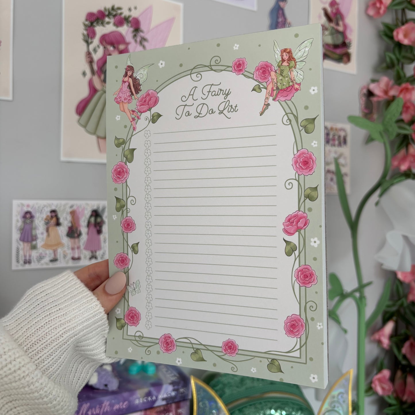 Fairy To Do List Notepad