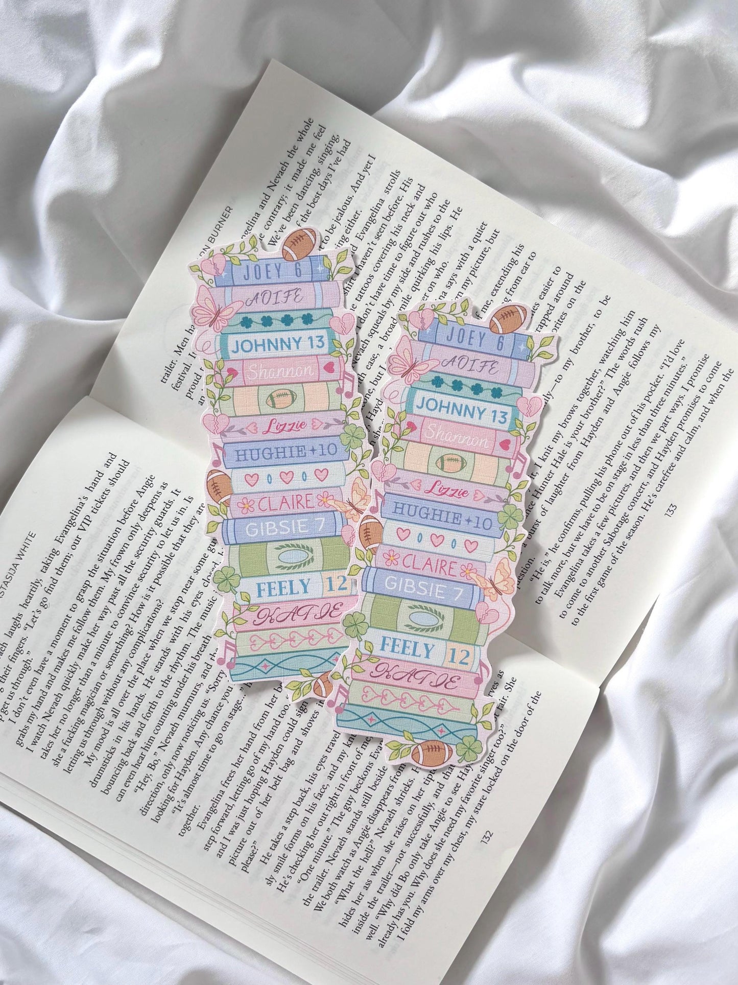 Boys Of Tommen Inspired Book-stack Bookmark