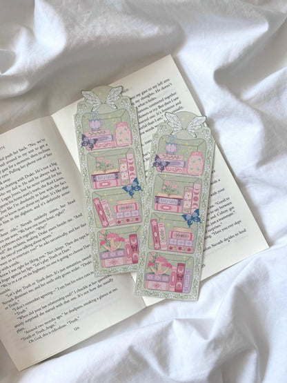 Flower Fairy Bookshelf Bookmark