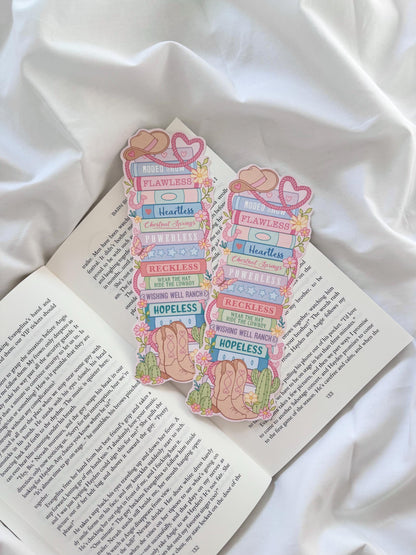 Chestnut Springs Inspired Book Stack Bookmark