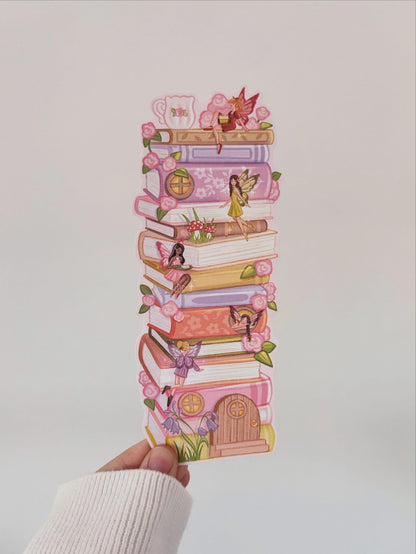 Fairy Bookstack Bookmark