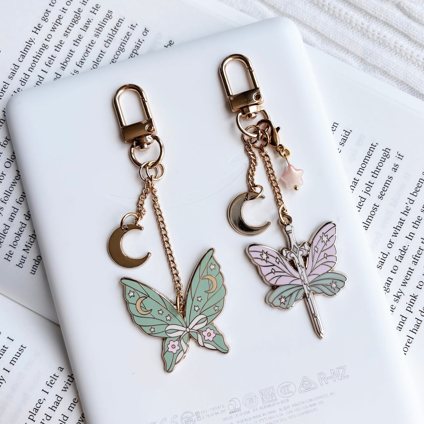 Preorder Fairy Wings E-Reader Charm