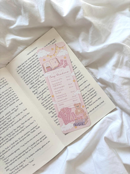 Cosy Readers Receipt Bookmark