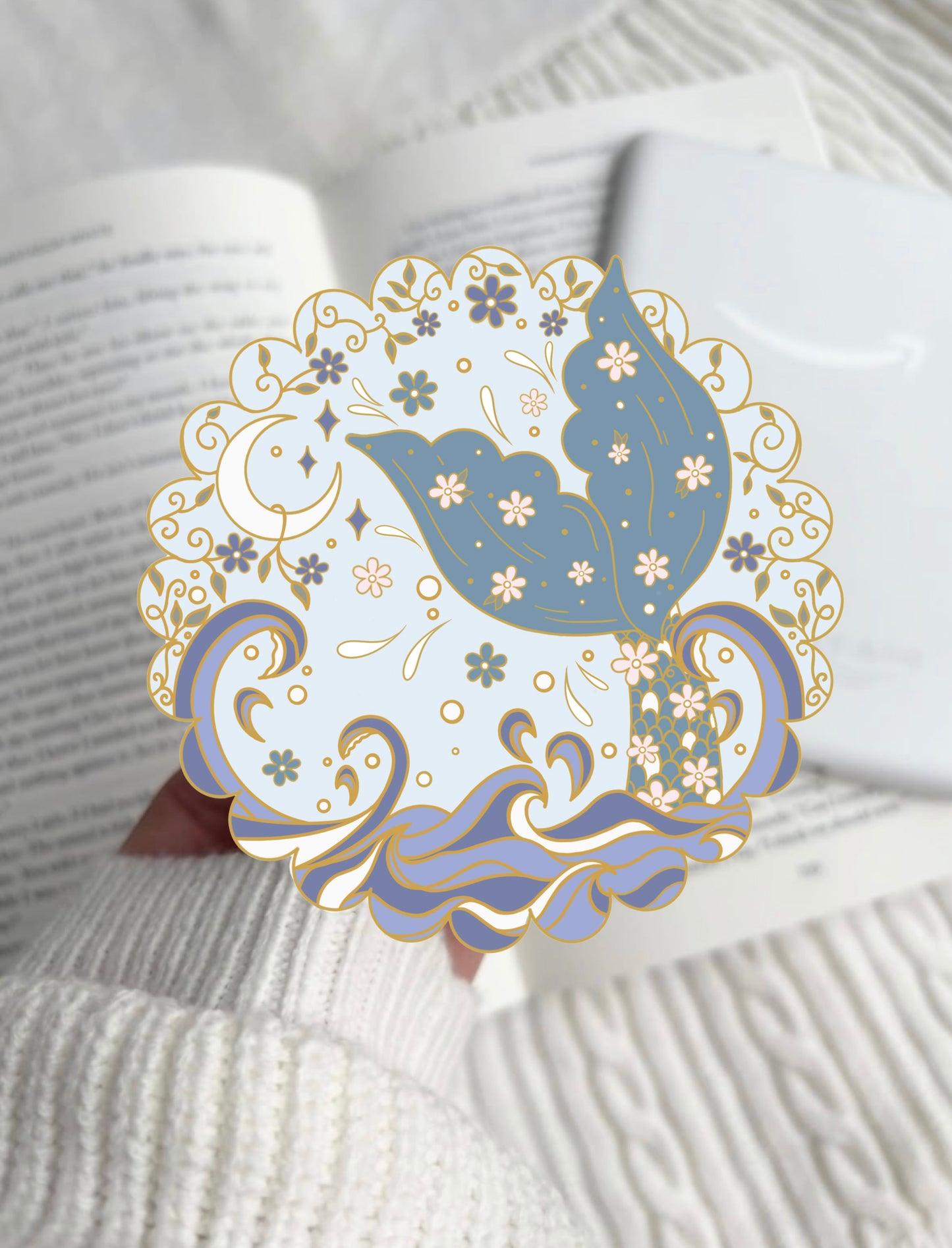 PREORDER Mermaid Seabloom E-Reader Grip