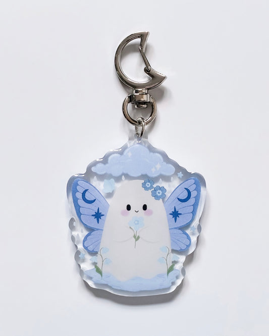 Rain Fairy Ghost Keyring