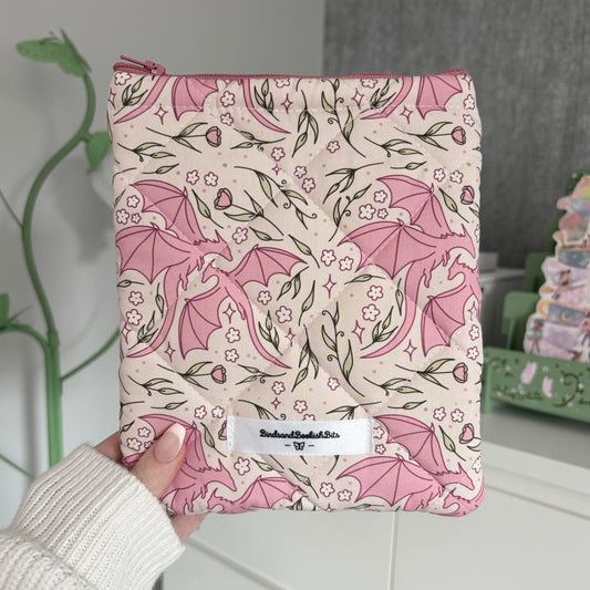 Preorder Flower Dragon E-Reader Sleeve