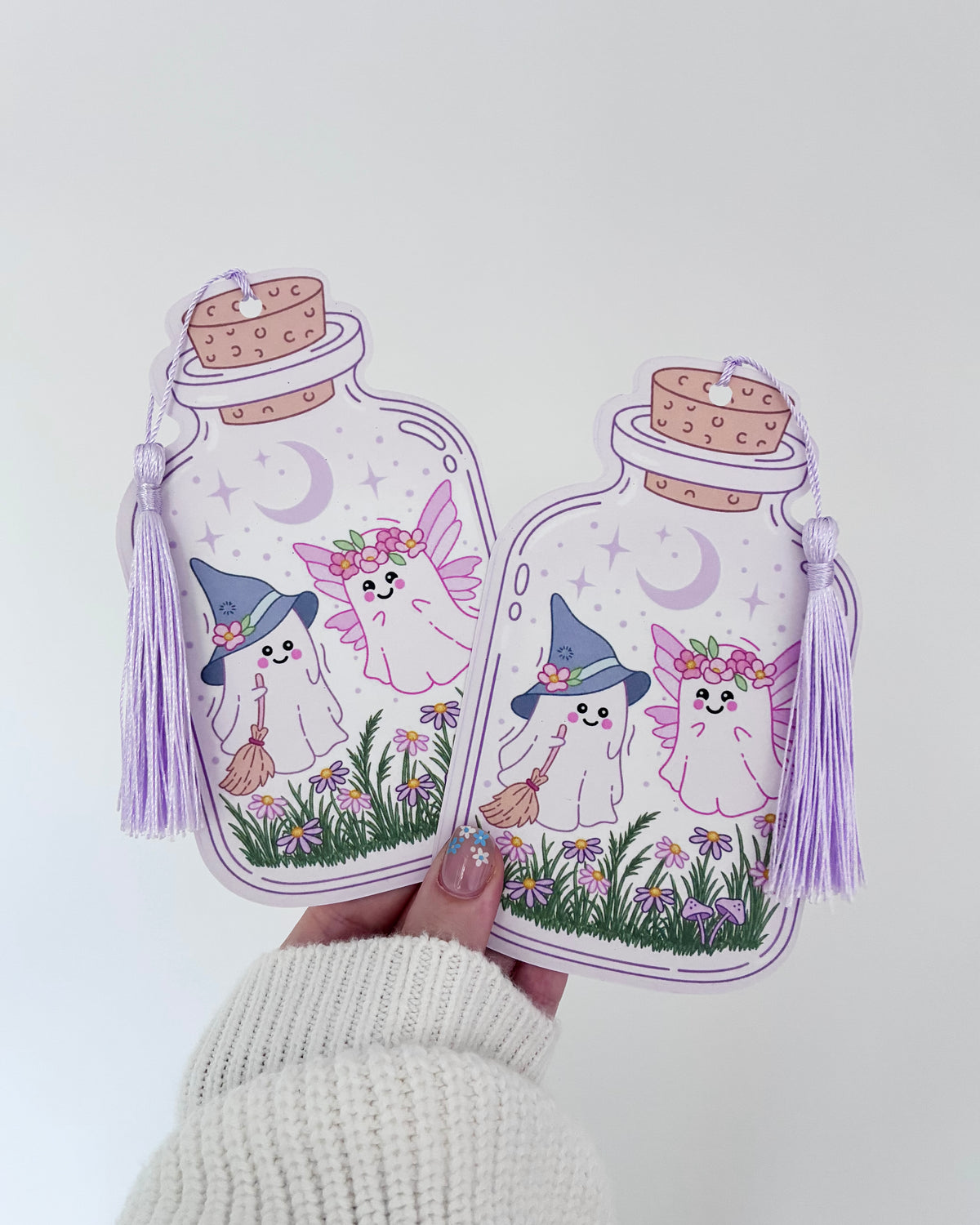 Cute Fairy Ghost Bookmark
