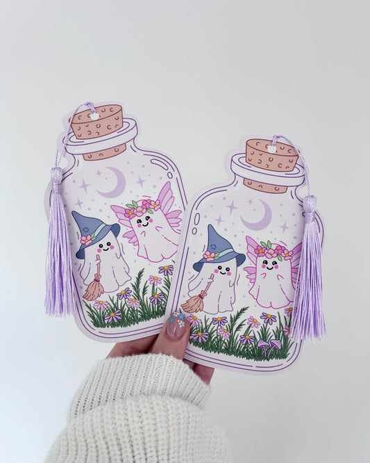 Cute Fairy Ghost Bookmark