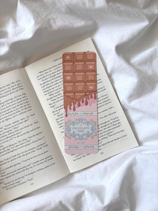 Vintage Chocolate Bar Bookmark