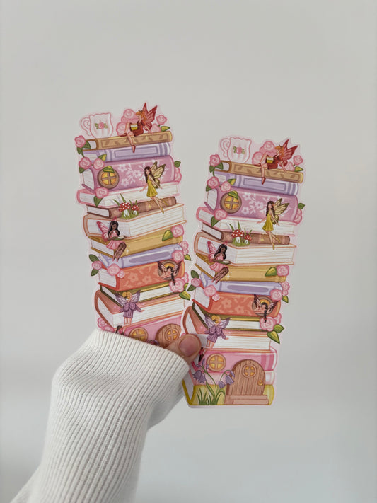 Fairy Bookstack Bookmark