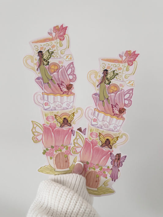 Fairy Teacup Bookmark