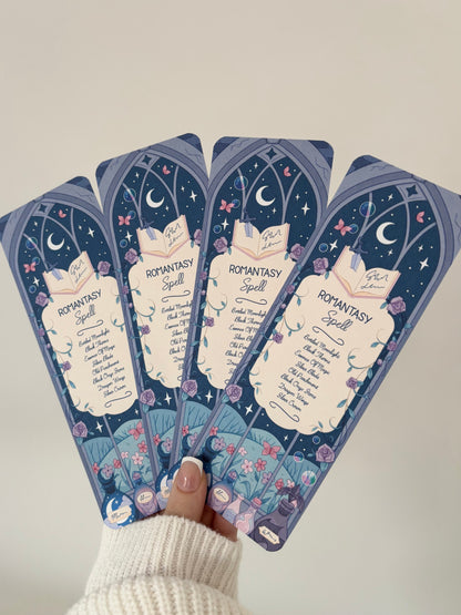 Romantasy Spell Bookmark
