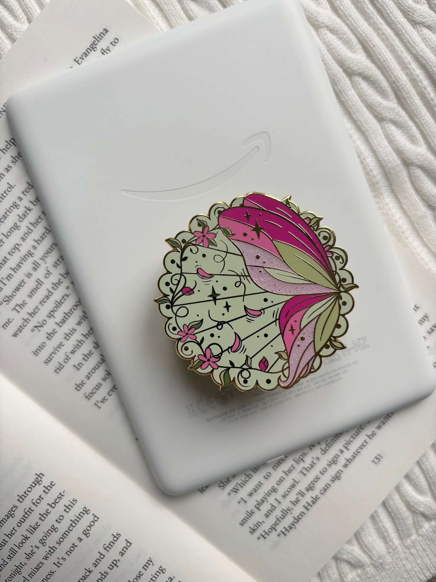 PREORDER Flower Fairy Wing E-Reader Grip