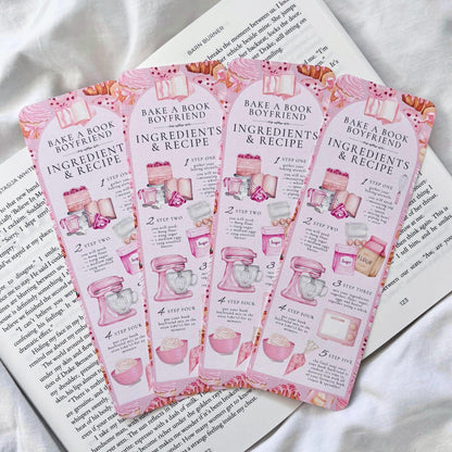 Bake A Book Boyfriend Bookmark