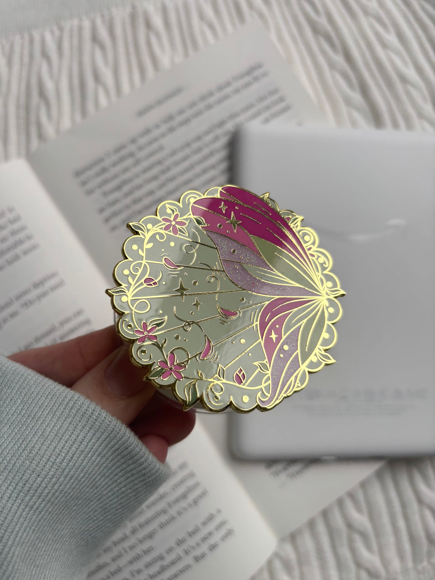 PREORDER Flower Fairy Wing E-Reader Grip