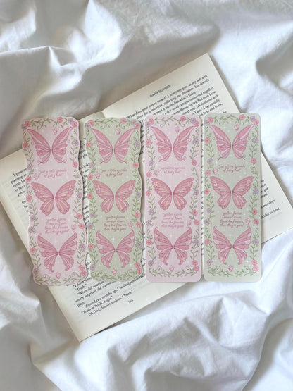 Flower Fairy Wings Bookmark