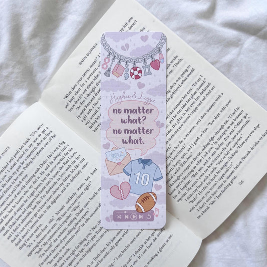 Boys Of Tommen Inspired Bookmark: Lizzie & Hughie