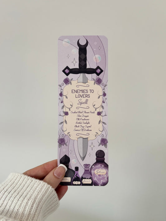 Enemies To Lovers Spell Bookmark