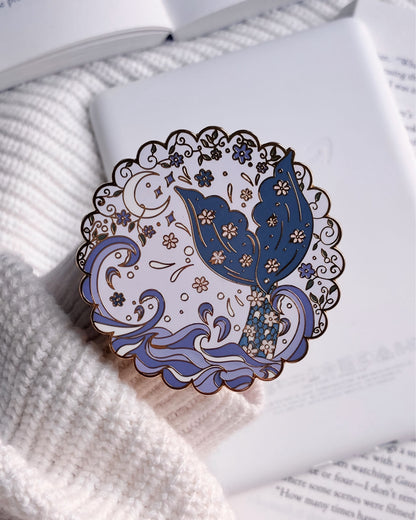 Mermaid Seabloom E-Reader Grip