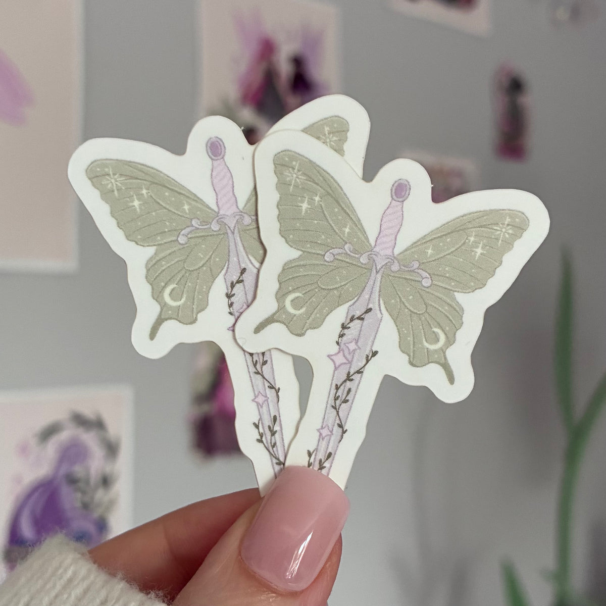 Fairy Sword Matte Vinyl Sticker