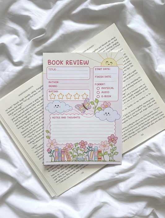 Book Review Notepad