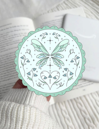 PREORDER Silver Bluebell Fairy E-Reader Grip