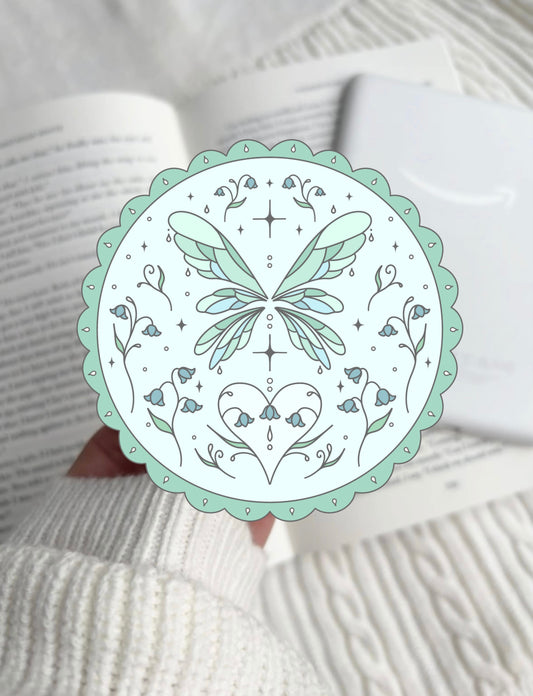 PREORDER Silver Bluebell Fairy E-Reader Grip