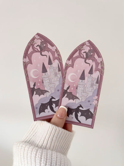 Fantasy Dragon Matte Vinyl Sticker