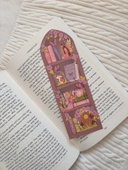 Fairy Bookshelf Bookmark