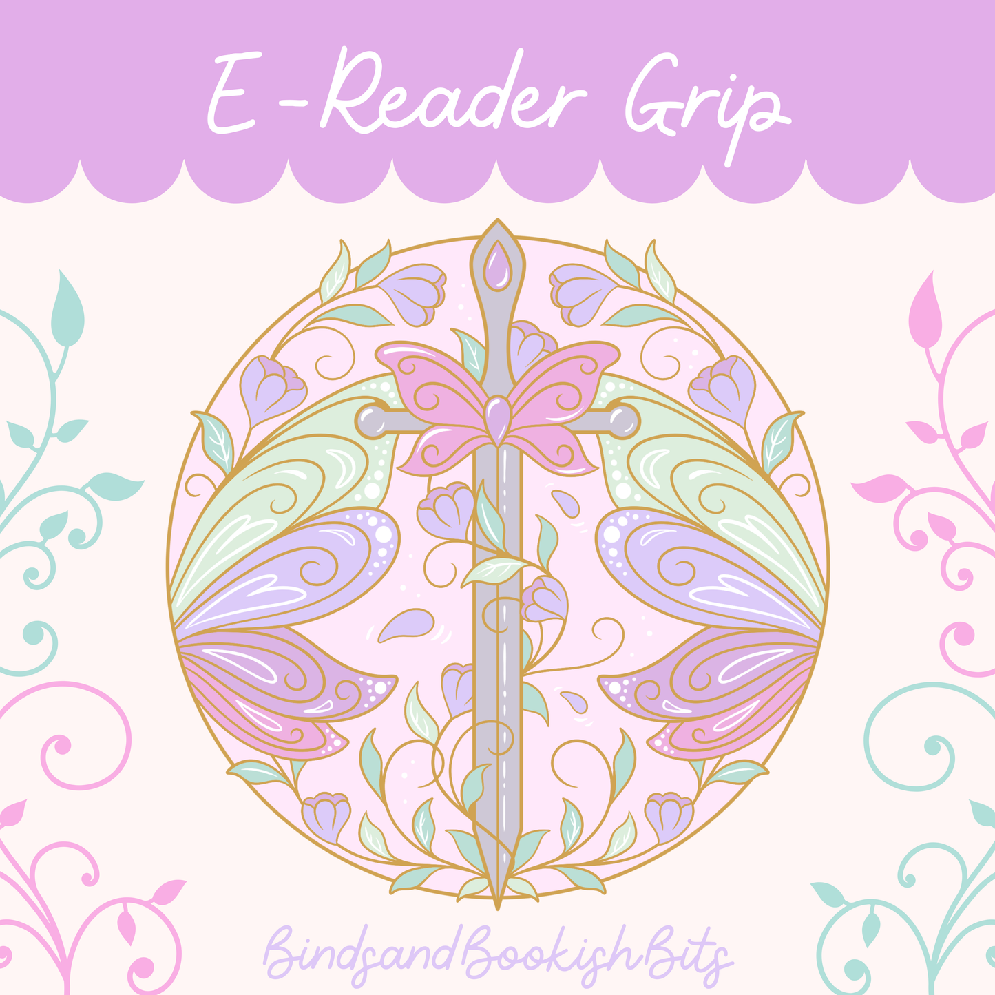 PREORDER Fairy Realm E-Reader Grip