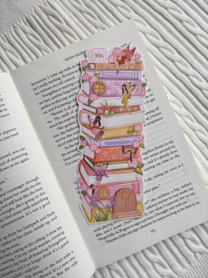Fairy Bookstack Bookmark