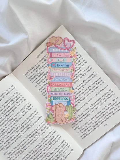 Chestnut Springs Inspired Book Stack Bookmark