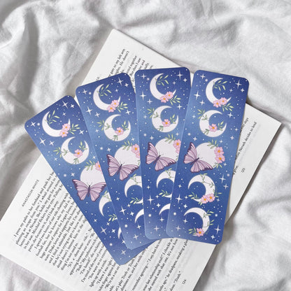 Whimsical Moon Bookmark