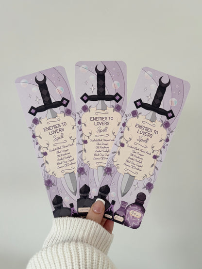 Enemies To Lovers Spell Bookmark