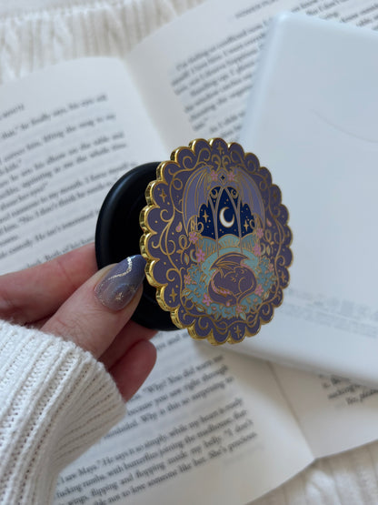 Dark Fantasy Dragon E-Reader Grip