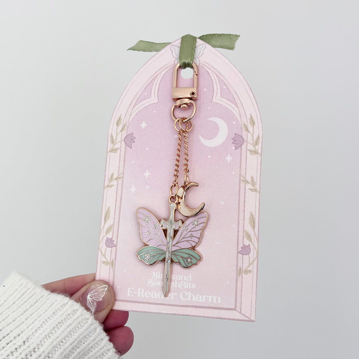 Fairy Sword E-Reader Charm